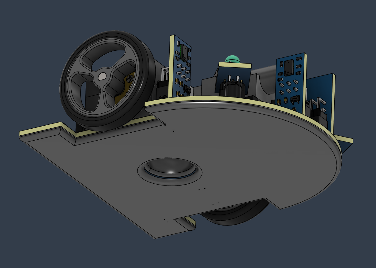 MicroMouse V4 CAD-Modell