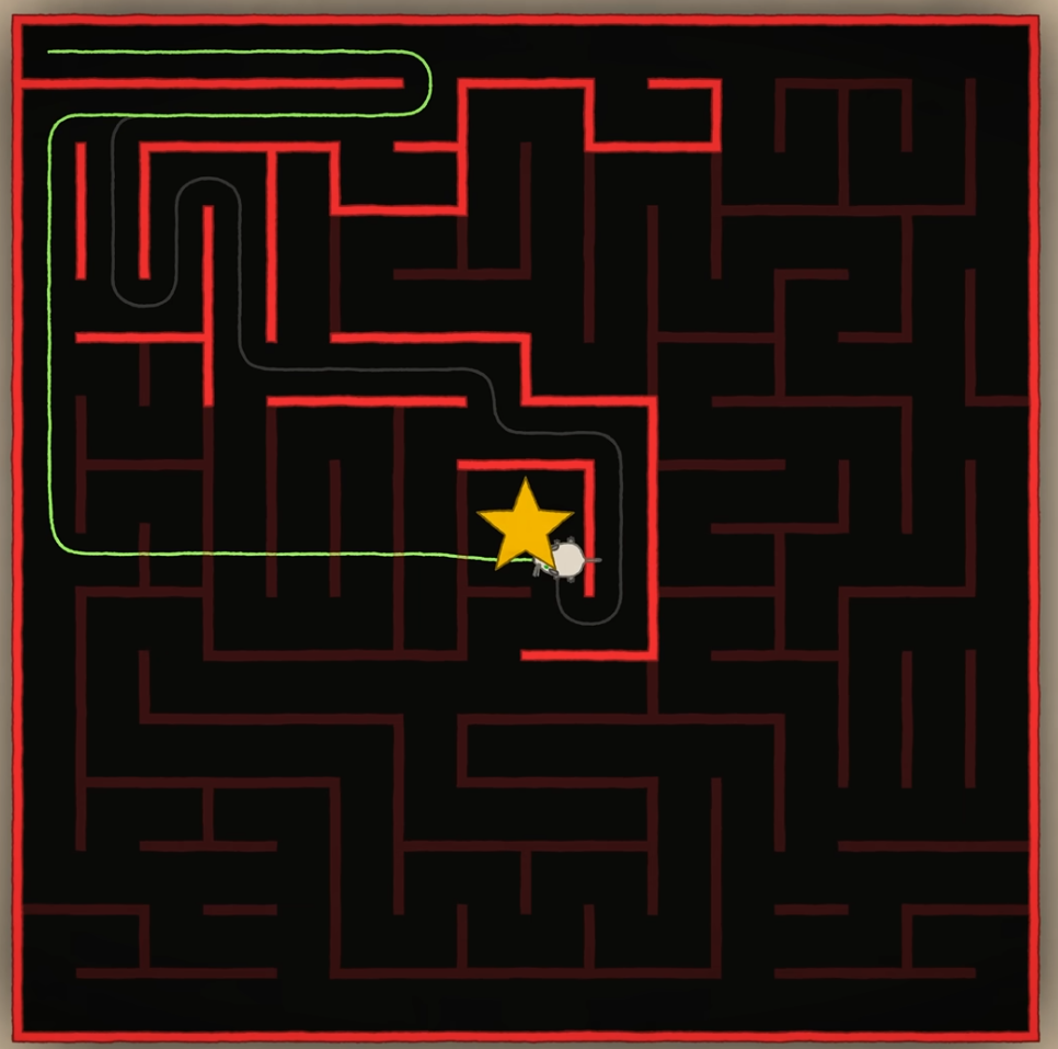 Floodfill Labyrinthdarstellung