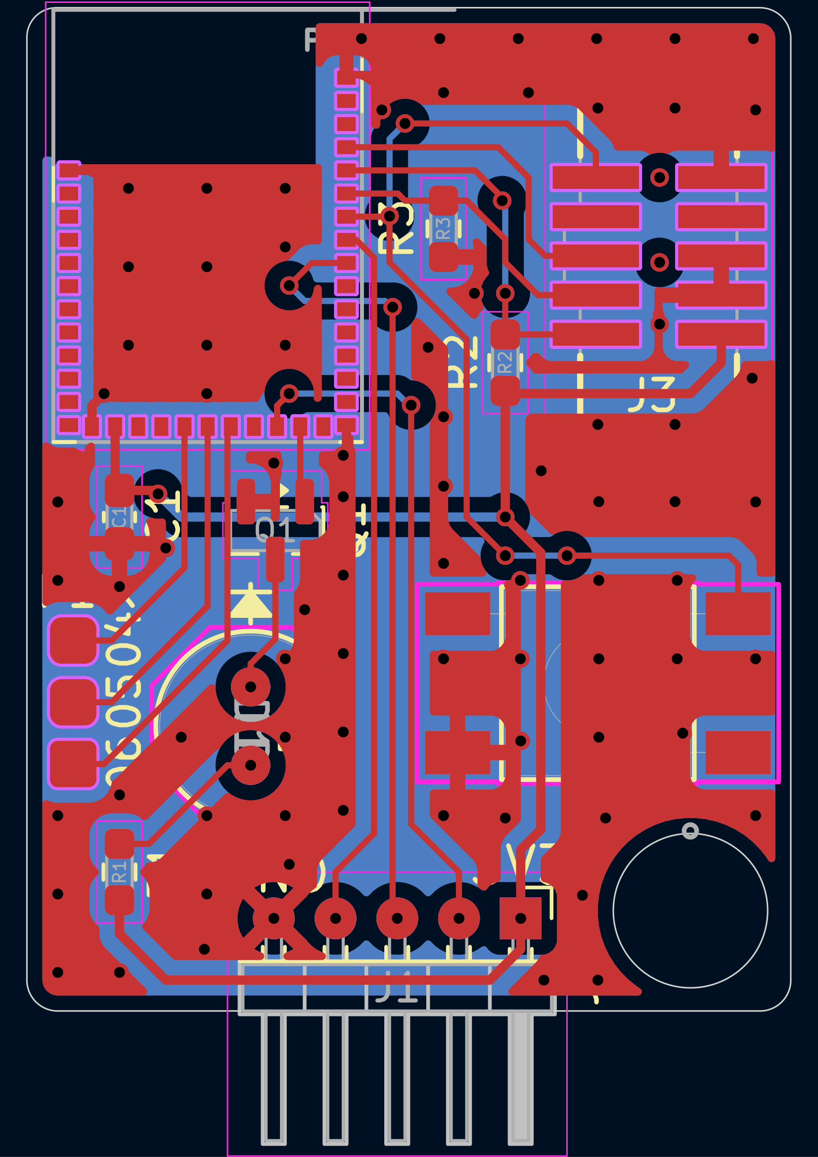 BLE Debugger Schaltplan schwarz