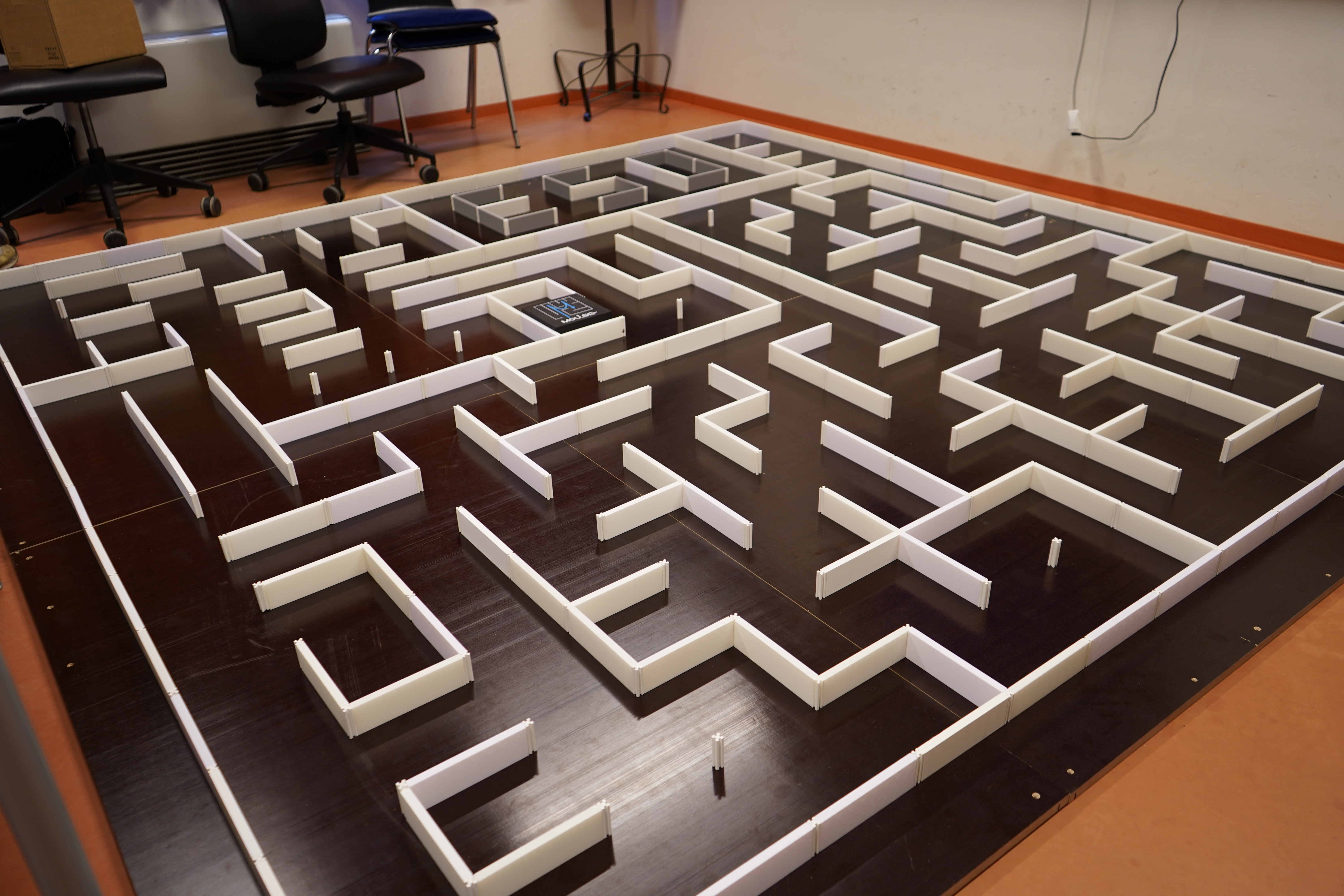 Gesamtes MicroMouse Labyrinth